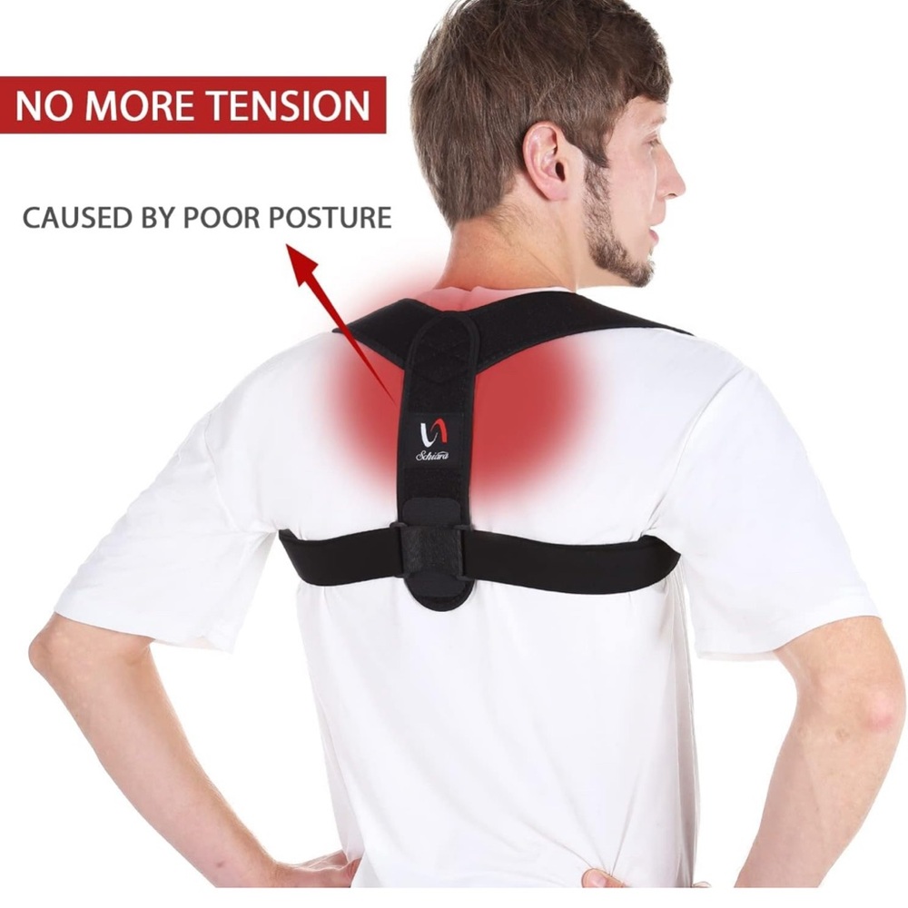 Black Posture Corrector Brace - Picture 5 of 11